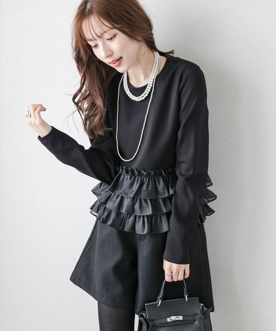 Lajour｜ティアードフリルヘムトップス | Rakuten Fashion(楽天