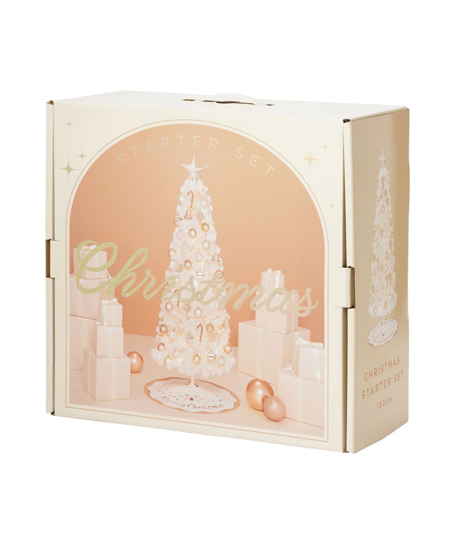 Francfranc｜クリスマスツリー スターターセット 150cm ホワイト