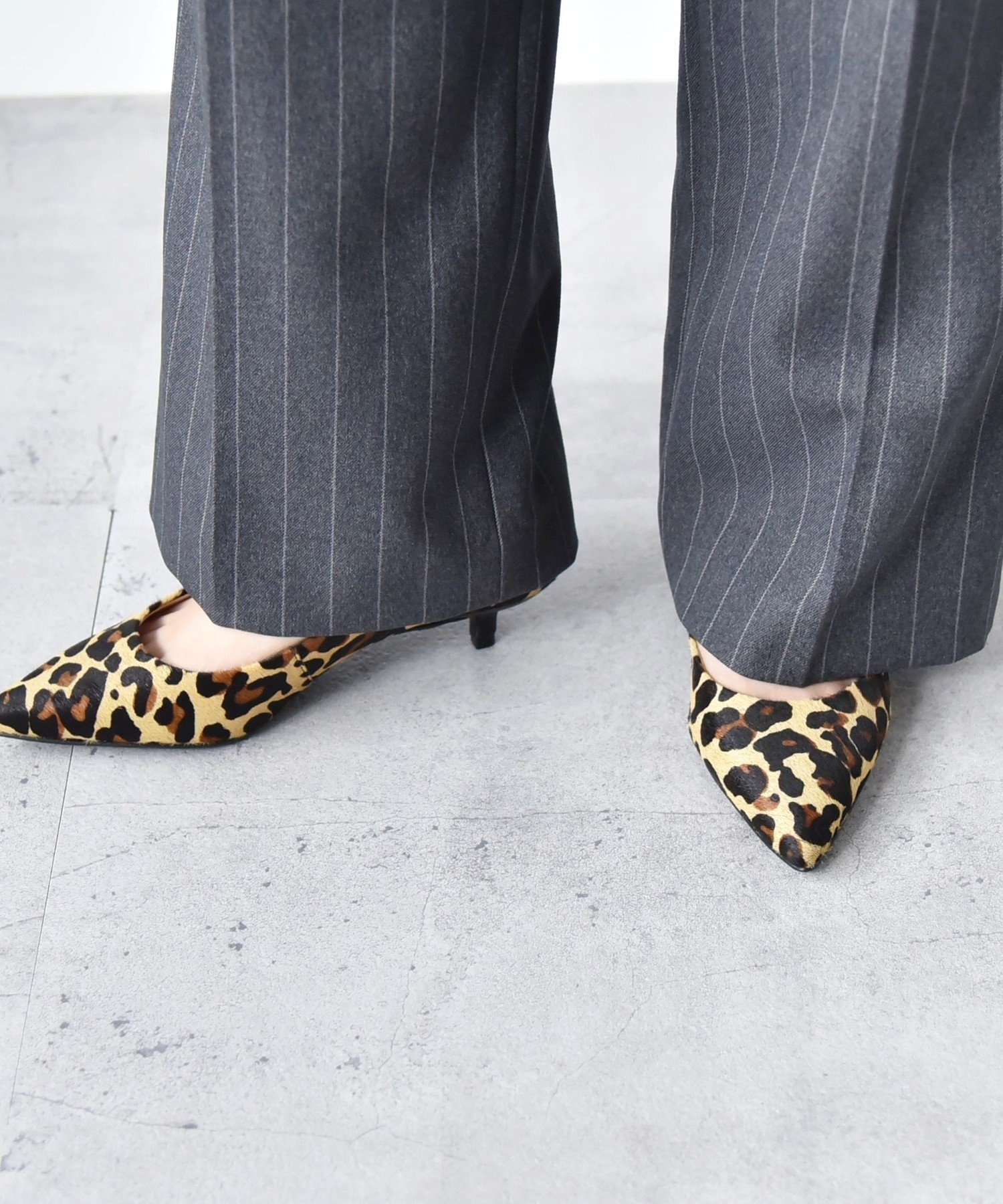 Whim Gazette｜【Hoaw.】レオパードポインテッドパンプス | Rakuten