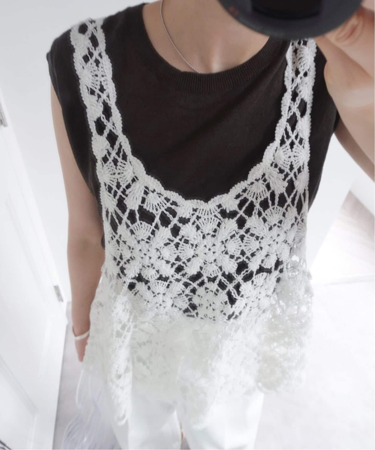 IENA｜《追加》クロシェタンク | Rakuten Fashion(楽天ファッション