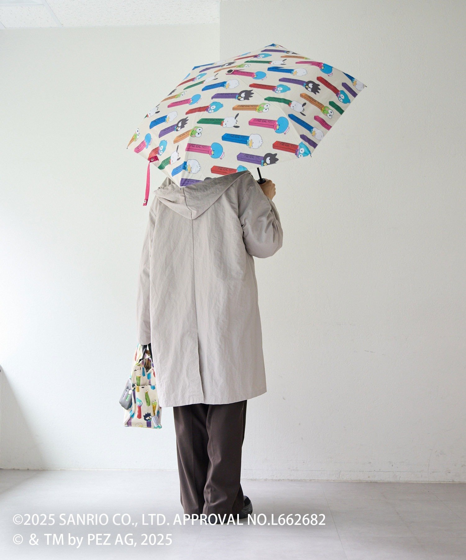 ear PAPILLONNER｜【はぴだんぶい×PEZ(ペッツ)×ear】晴雨兼用