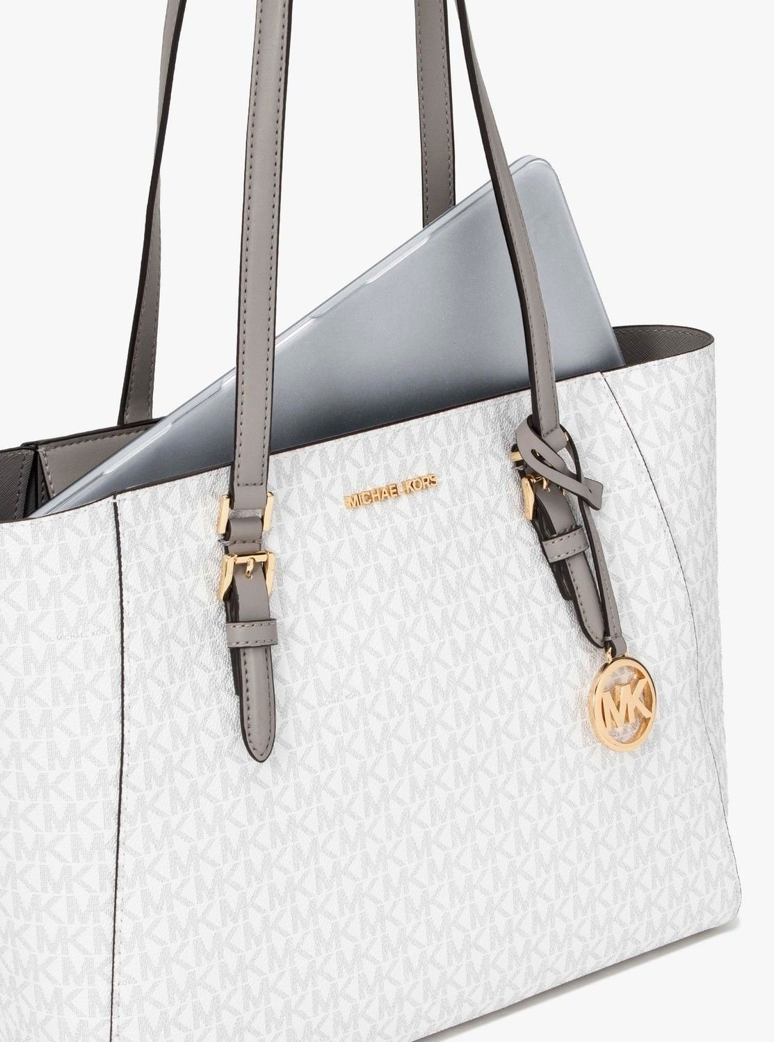 MICHAEL KORS｜CHARLOTTE 3 IN 1 トート ラージ - MKシグネチャー