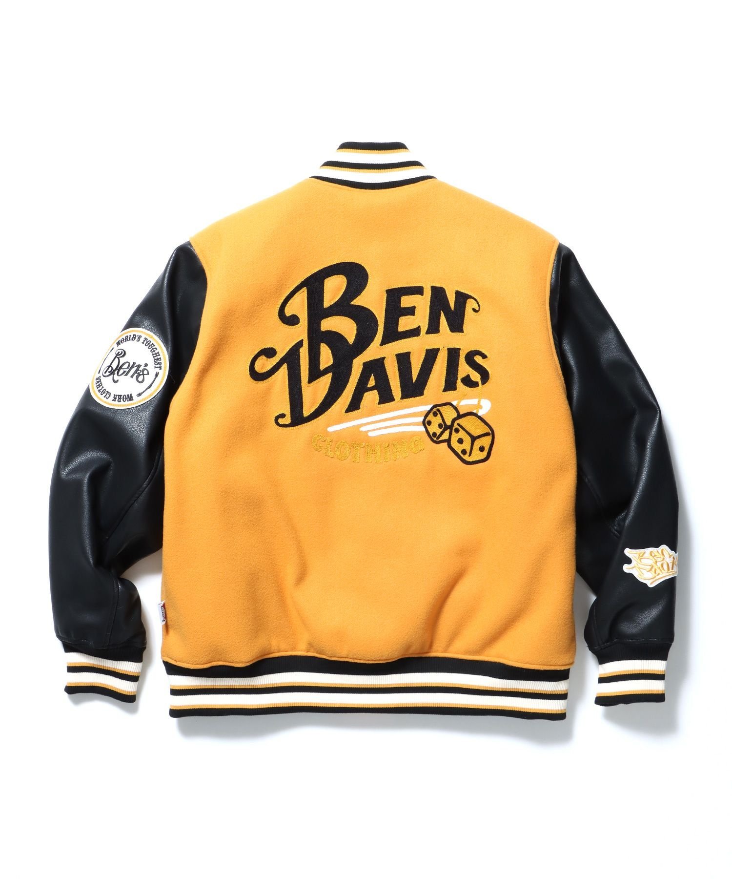 NAVAL｜【BEN DAVIS(ベンデイビス)】BD STADIUM JACKET / 刺繍
