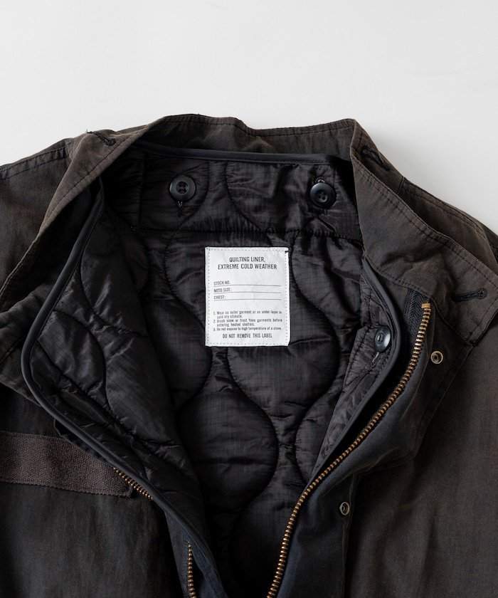 FREAK'S STORE｜フェード加工 M65 LINER SET/モッズコート 25AW