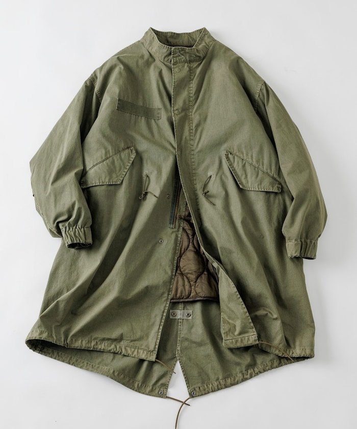 FREAK'S STORE｜フェード加工 M65 LINER SET/モッズコート 25AW