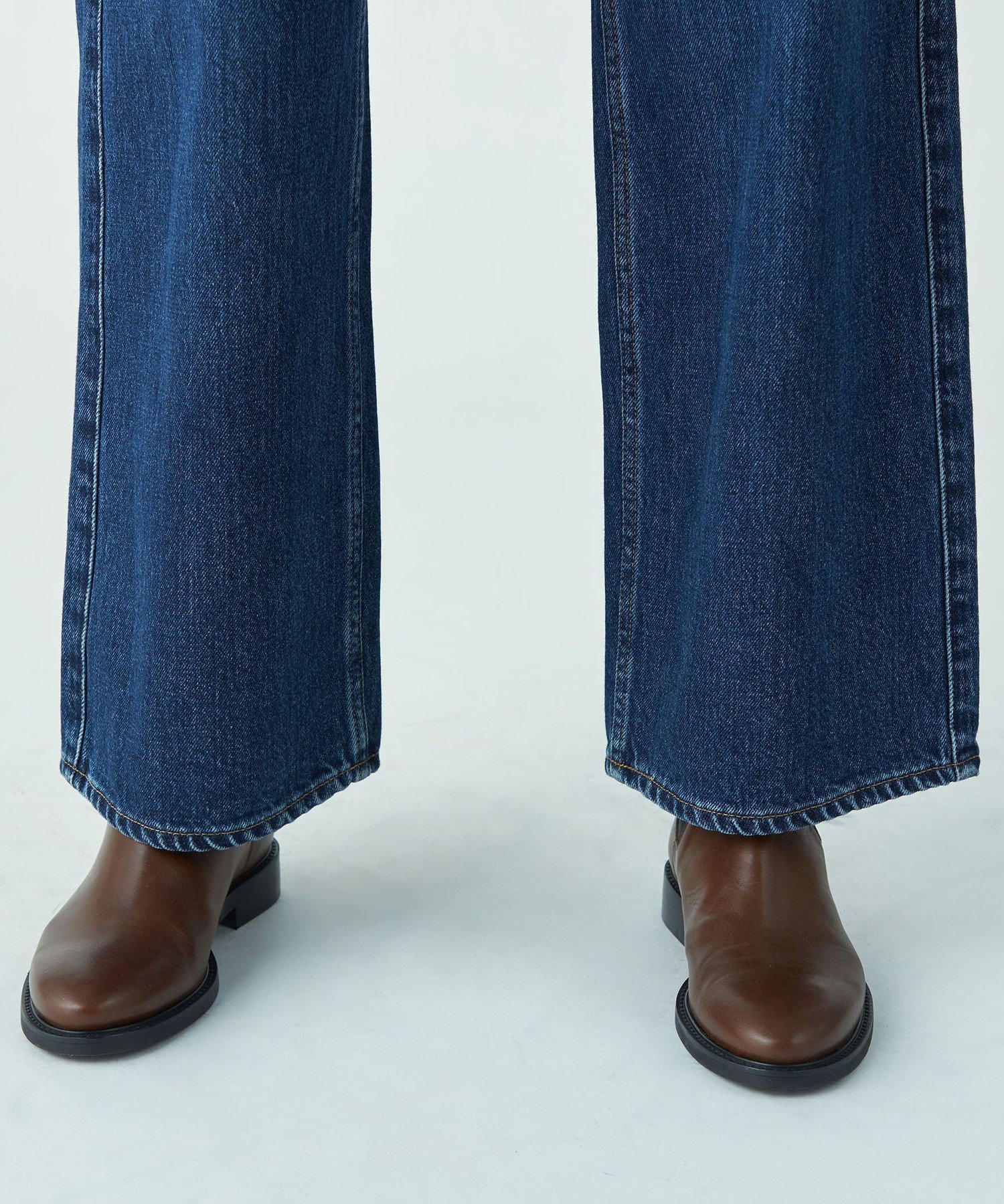 TOMORROWLAND｜デニム ワイドストレートパンツ | Rakuten Fashion(楽天