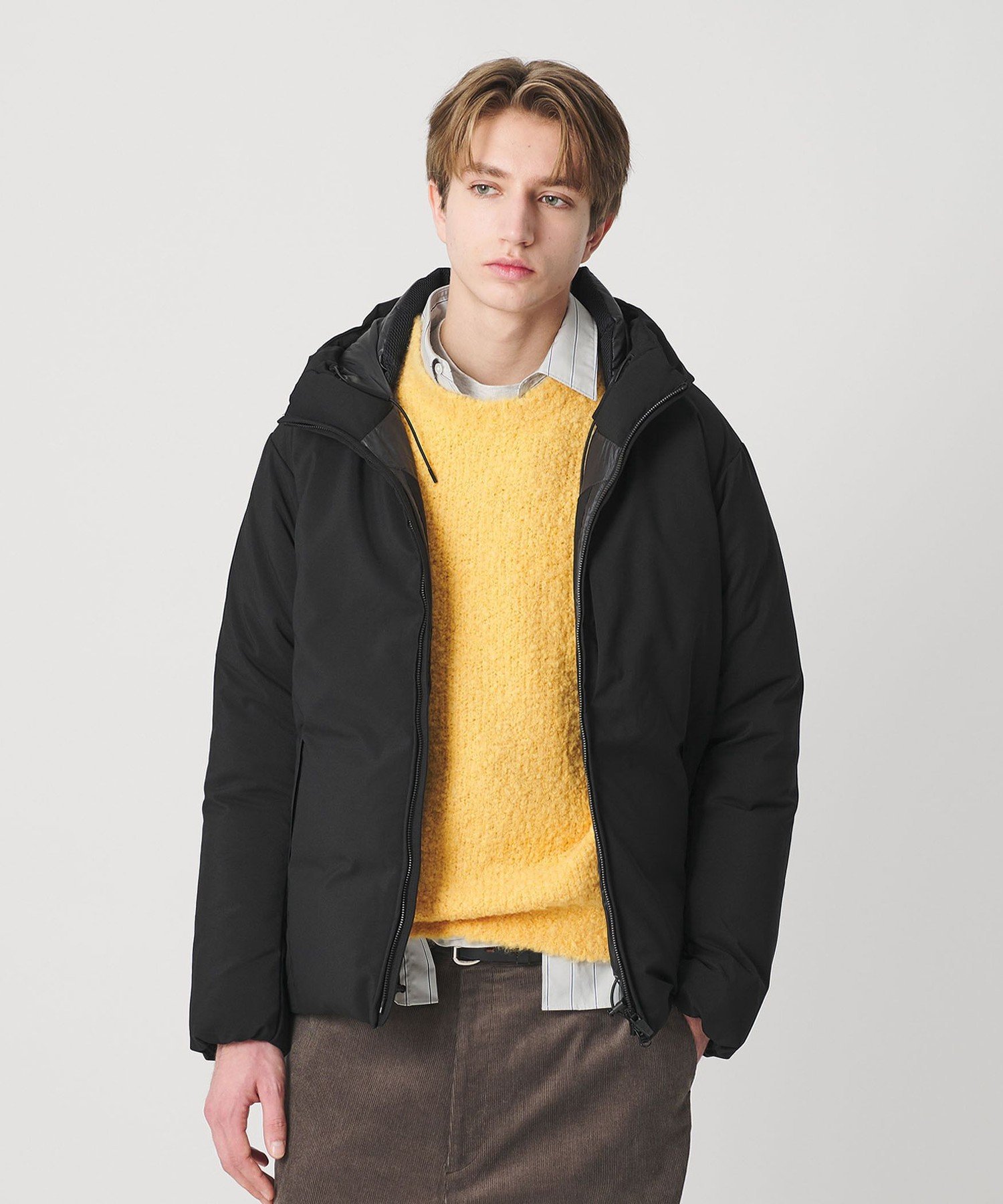 BEAUTY&YOUTH UNITED ARROWS｜小松マテーレ シャンブレー フード