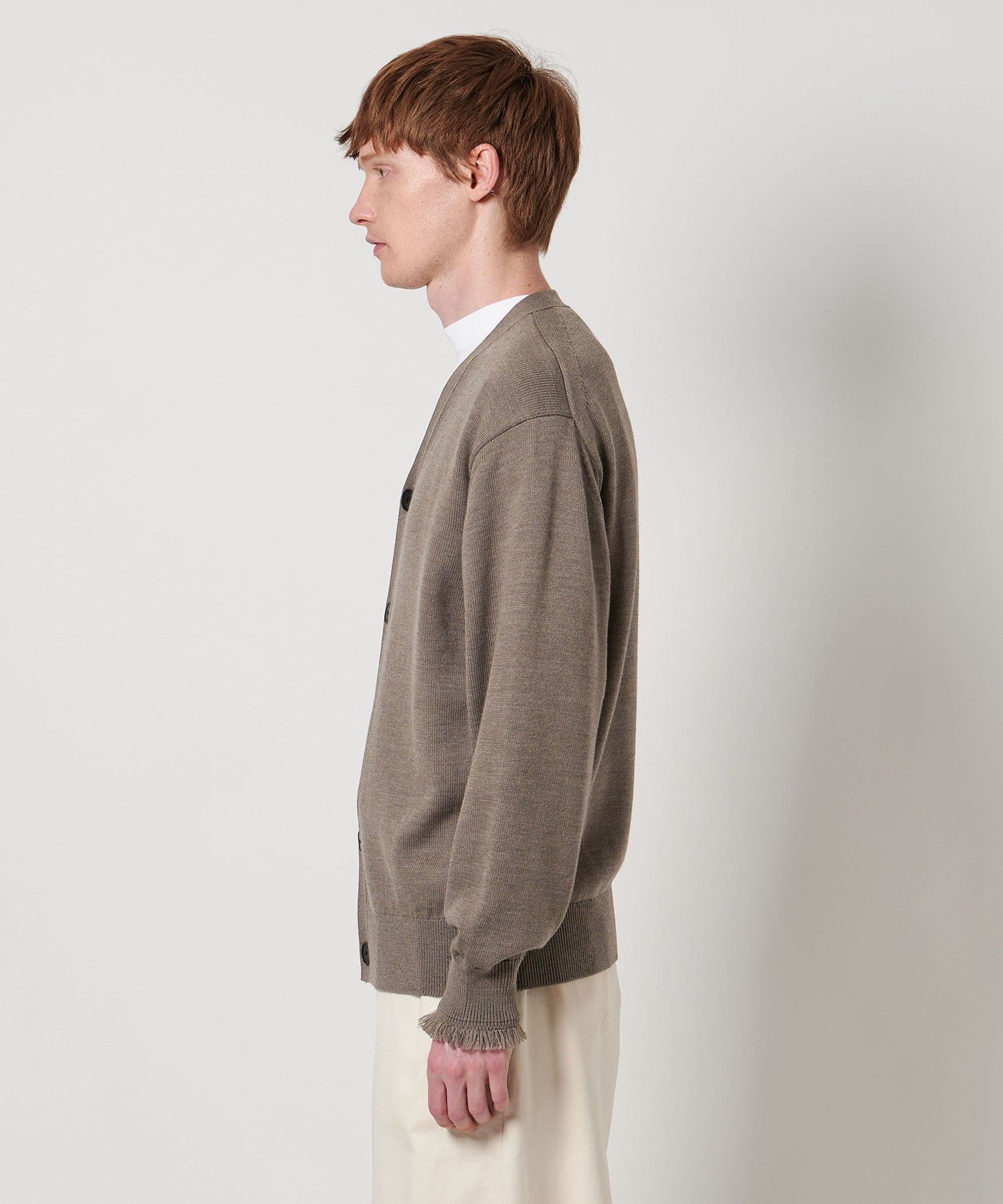 LOEFF⭐︎ユナイテッドアローズ ⭐︎袖フリンジカーディガン UNITED ARROWS｜<LOEFF>9ゲージ フリンジ カーディガン UNISEX