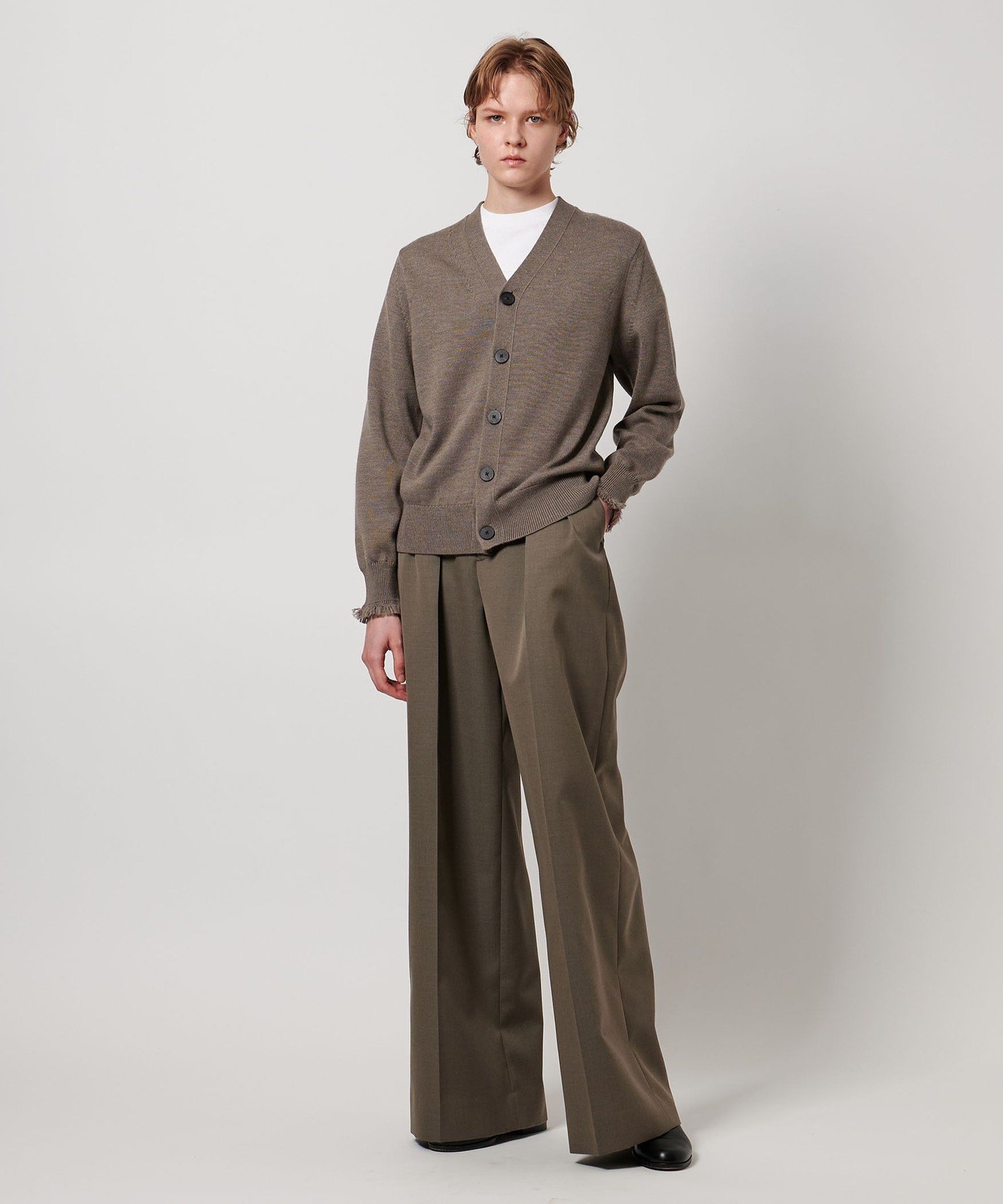 LOEFF⭐︎ユナイテッドアローズ ⭐︎袖フリンジカーディガン UNITED ARROWS｜<LOEFF>9ゲージ フリンジ カーディガン UNISEX