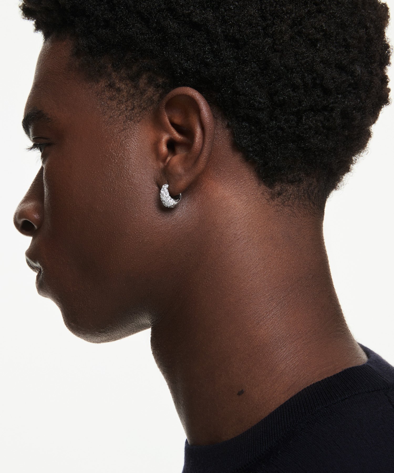 SWAROVSKI｜【公式】【スワロフスキー】Sublima ピアス, ホワイト