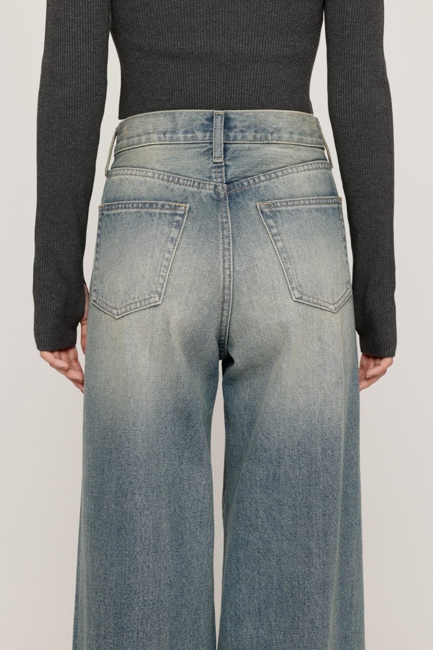 SLY｜LAYERED STRAIGHT DENIM パンツ | Rakuten Fashion(楽天