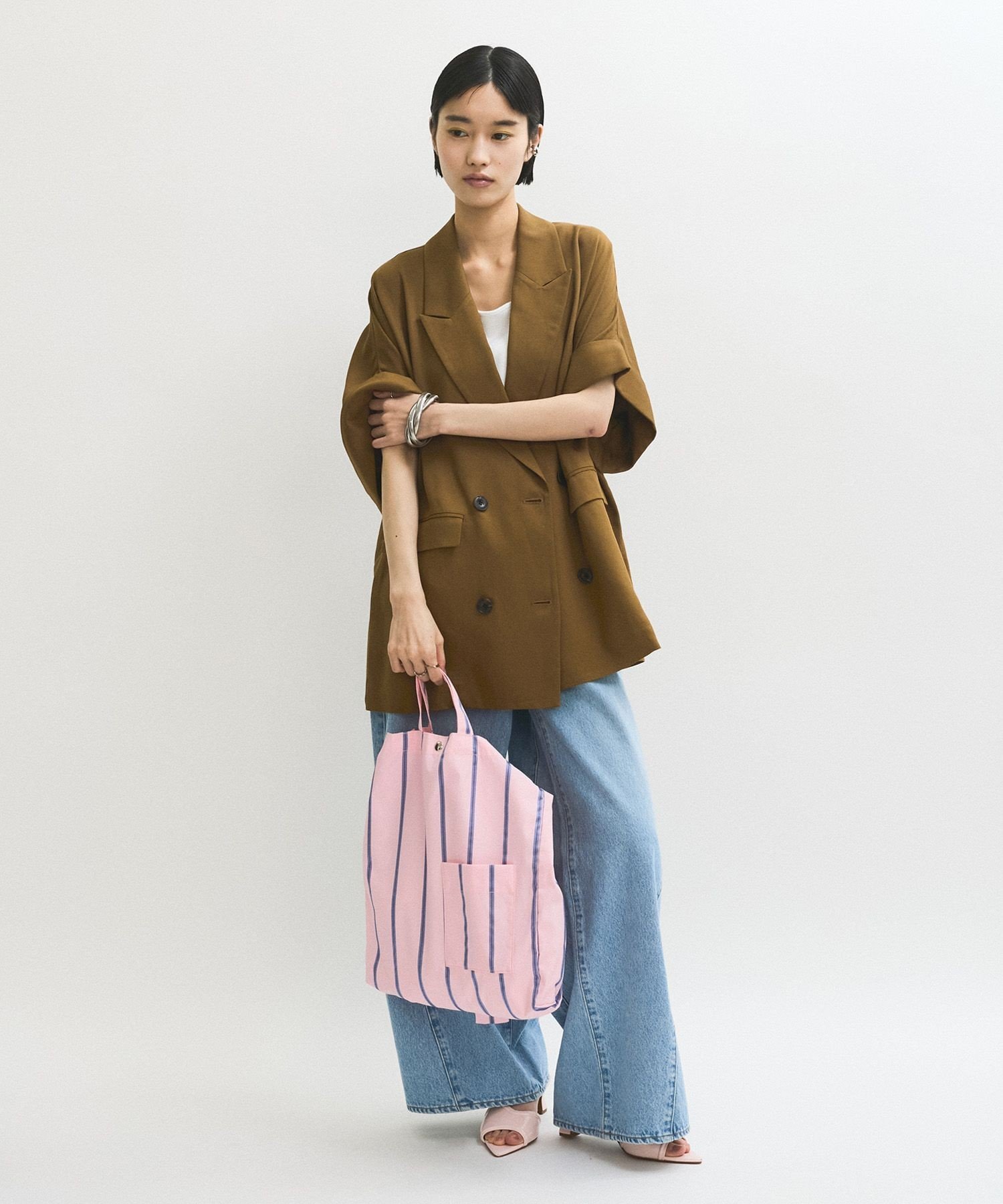 ADAM ET ROPE'｜【サステナブル】・【新色追加】ショートスリーブ