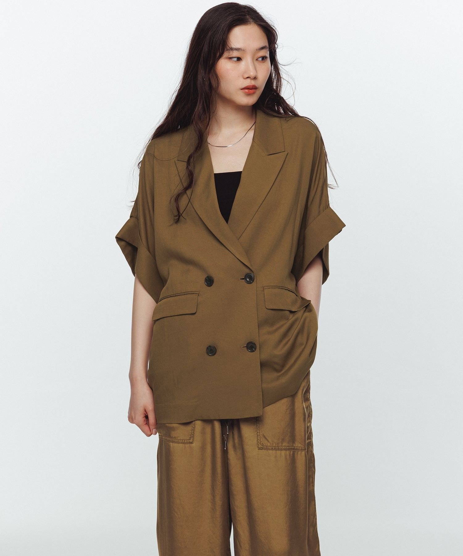 ADAM ET ROPE'｜【サステナブル】・【新色追加】ショートスリーブ