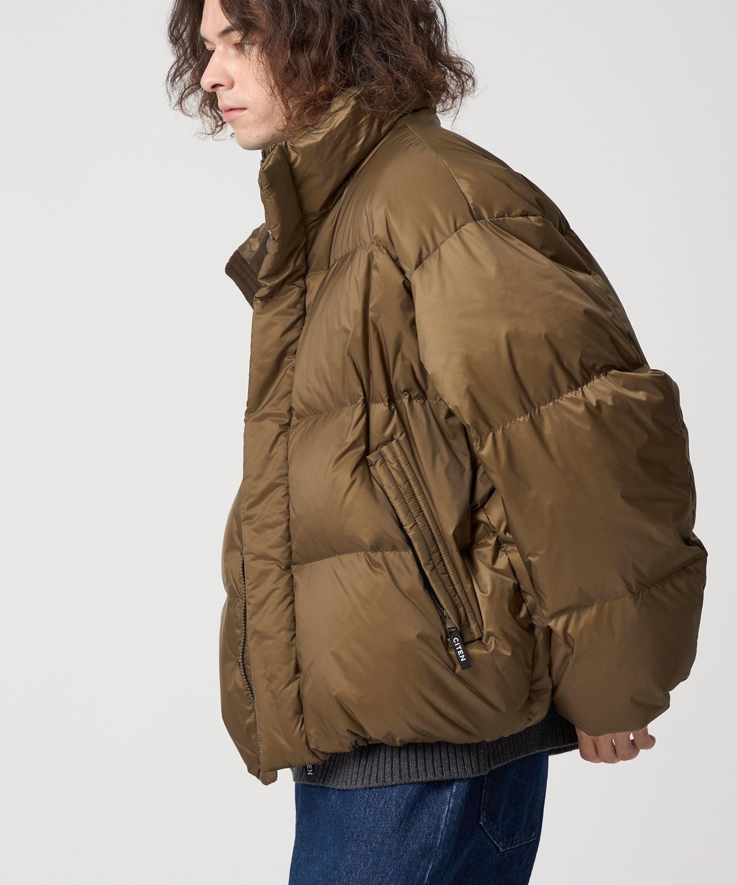 CITEN｜【別注】＜TAION*CITEN＞ バルーンダウンブルゾン | Rakuten