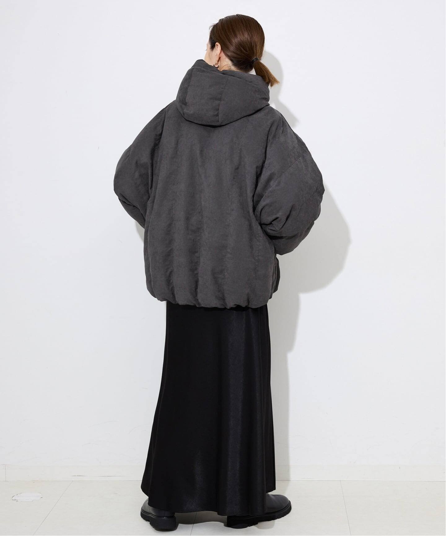 SLOBE IENA｜中綿ボリュームフードブルゾン | Rakuten Fashion(楽天