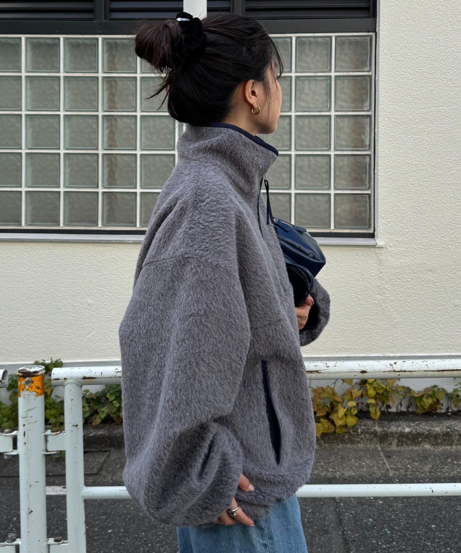 CIAOPANIC TYPY｜【willow】リバーシブルシャギーナイロンアノラック