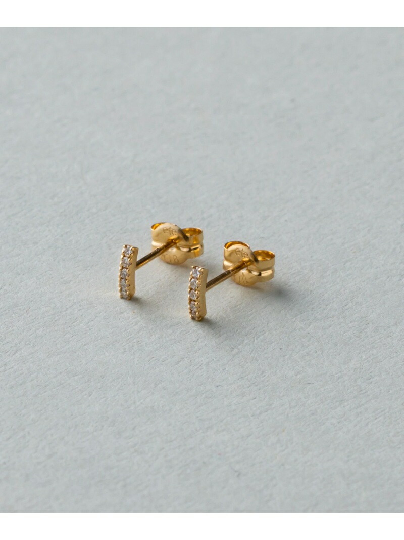 ete｜K18YG パーティクル ピアス | Rakuten Fashion(楽天ファッション