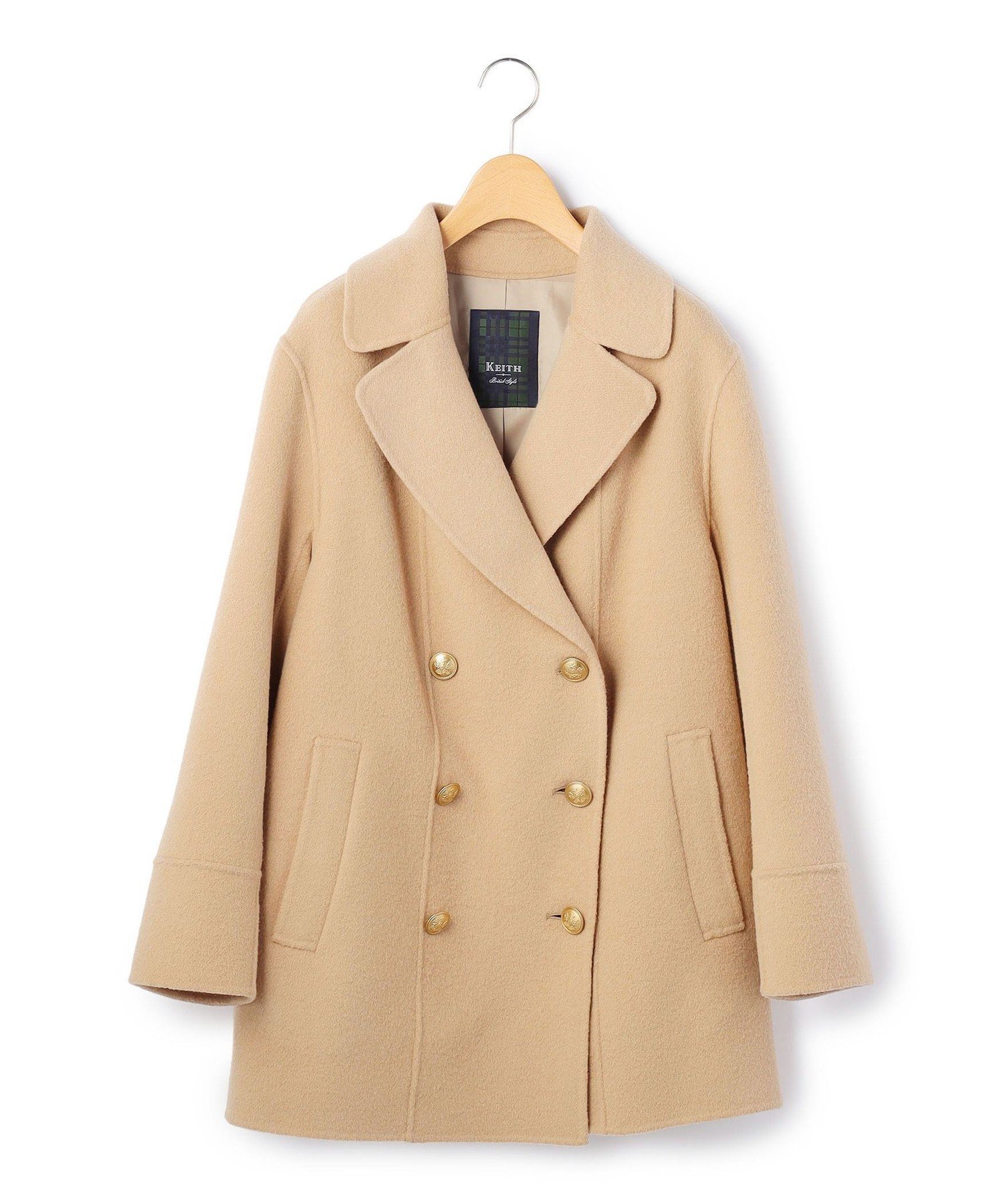 KEITH｜ウールリバーコート | Rakuten Fashion(楽天ファッション／旧
