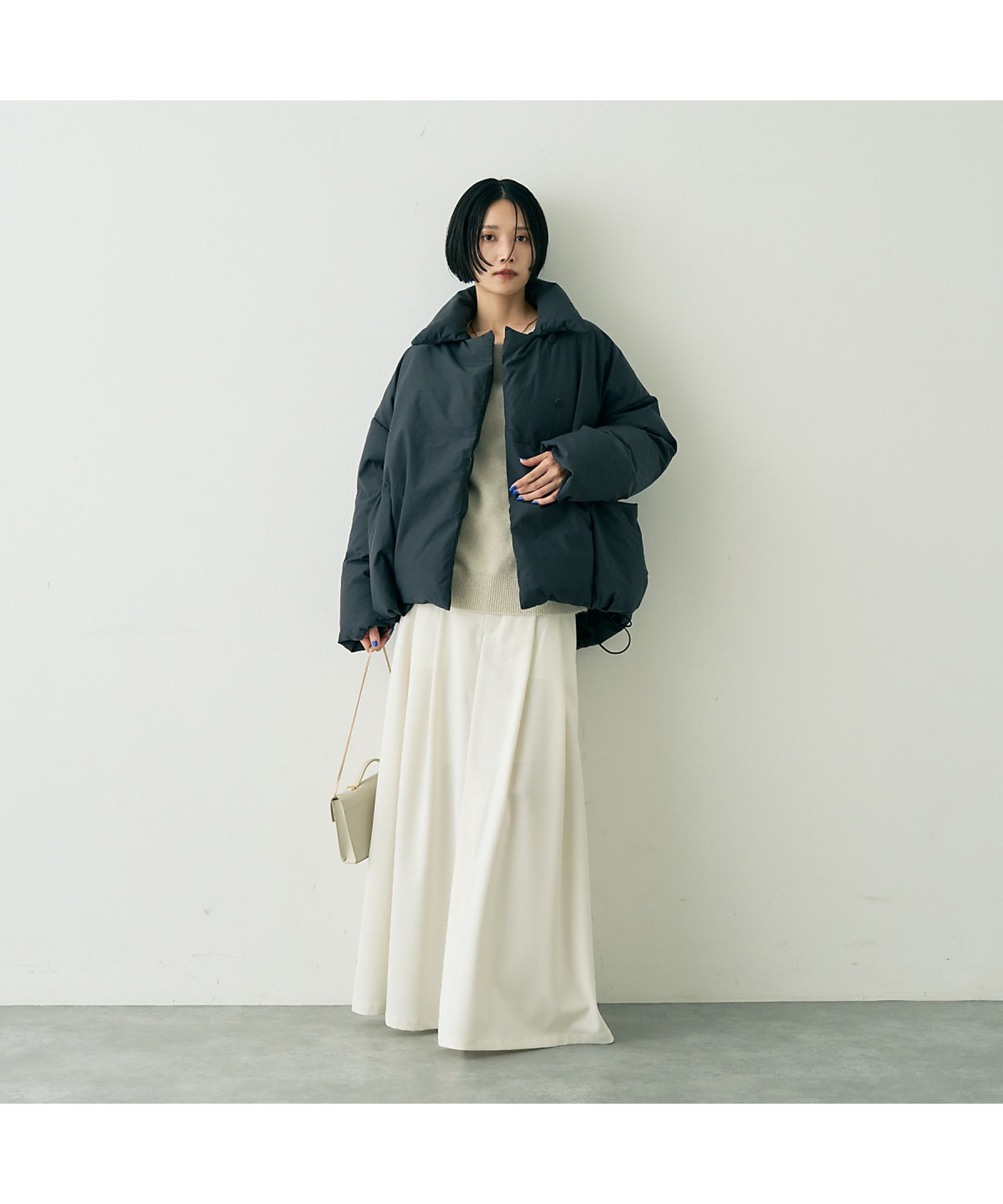 Rouge vif la cle｜【2サイズ展開】アップサイクルダウンコート