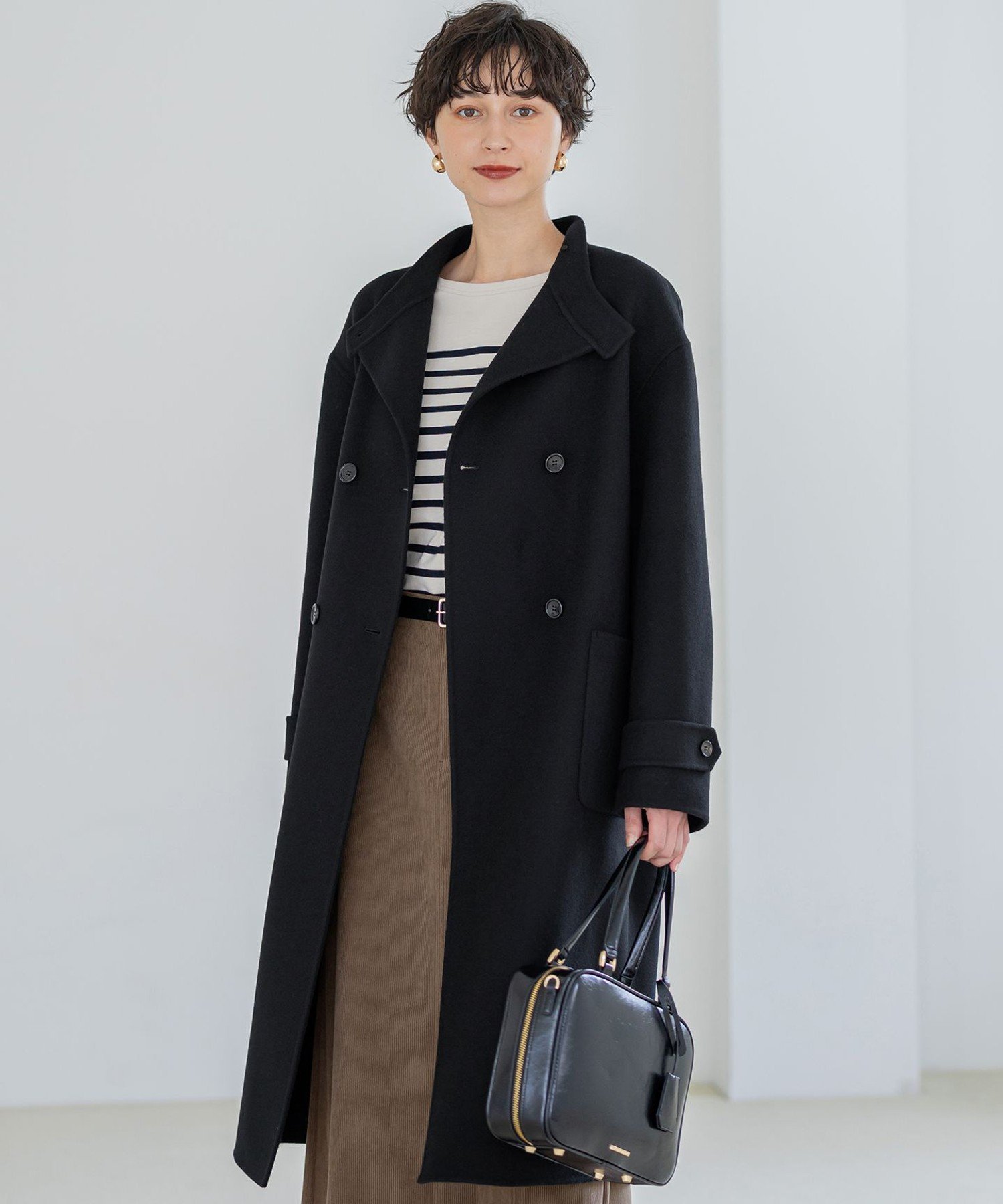 楽天市場】23区 ウールアンゴラビーバー スタンドカラーコートの通販