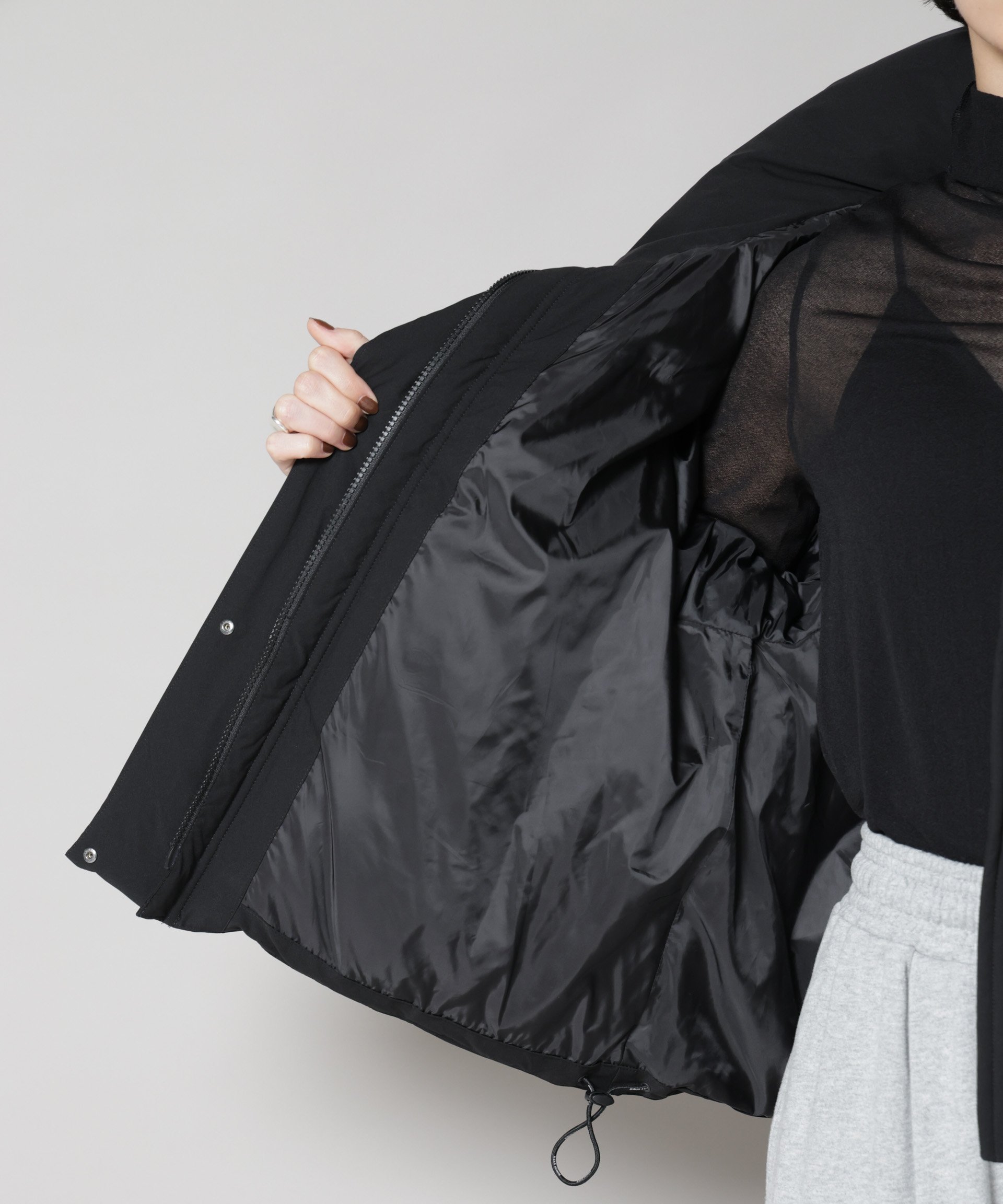 NANO universe｜「西川ダウン(R)」ソロテックスショートダウン