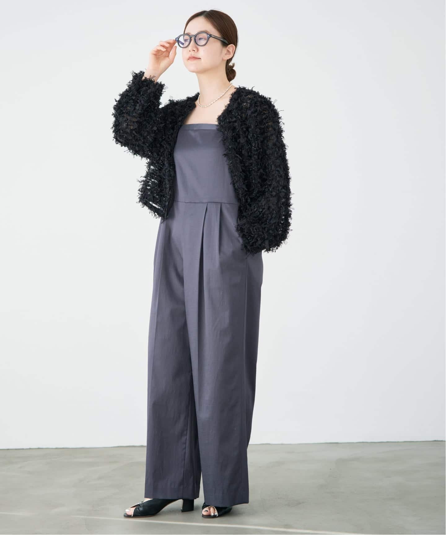 IENA｜《追加予約》チュールテープ カーディガン | Rakuten Fashion