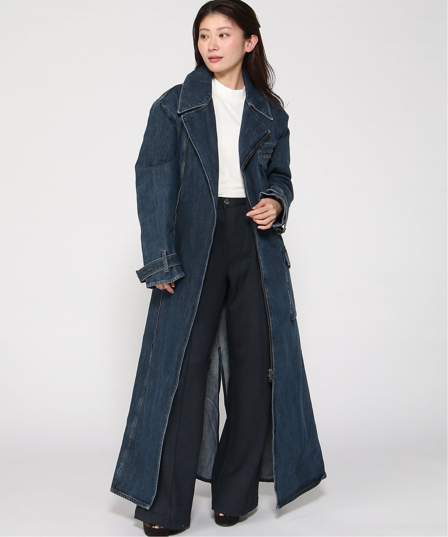 G-Star RAW｜【公式ショップ】LONG BIKER TRENCH/バイカージャケット