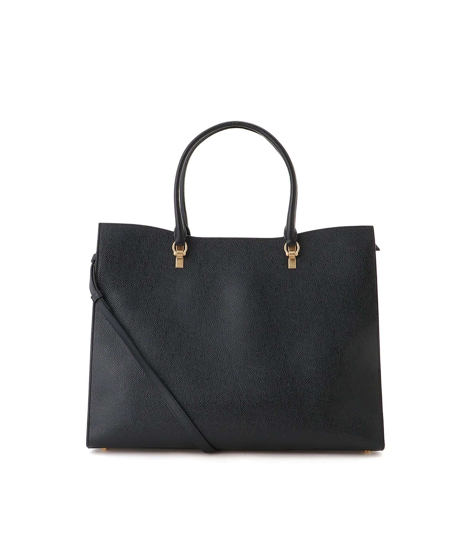 mom　ペブルグレイン ラージ デュエット トート　トムブラウン　1/2 ペブルグレイン ラージ デュエット トート | Thom Browne