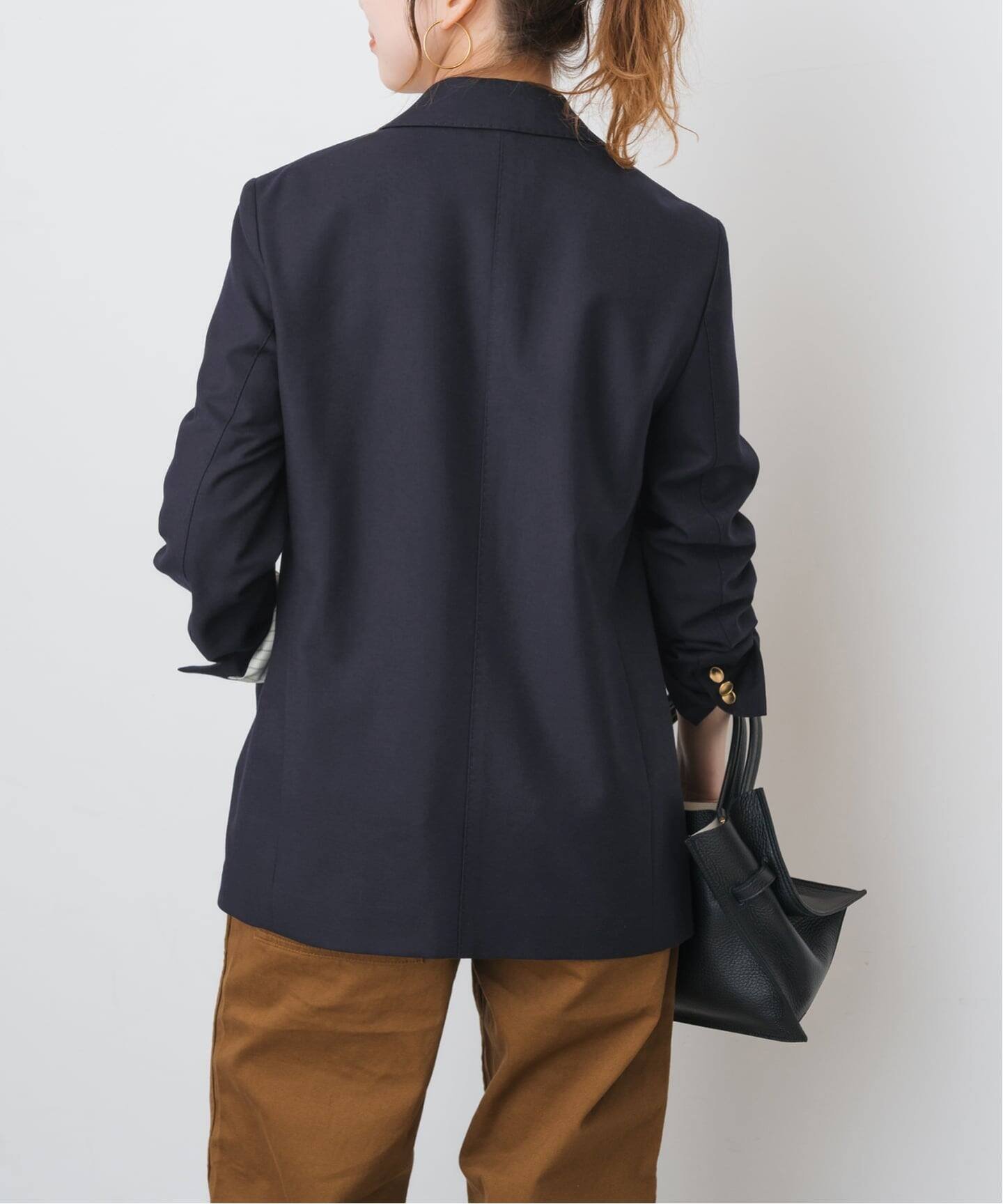 Spick & Span｜ウールブレンドダブルブレストジャケット | Rakuten