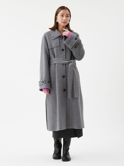 Mila Owen｜ロングリバーコート | Rakuten Fashion(楽天ファッション