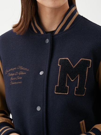 Mila Owen｜ワッペンスタジアムジャンバー | Rakuten Fashion(楽天