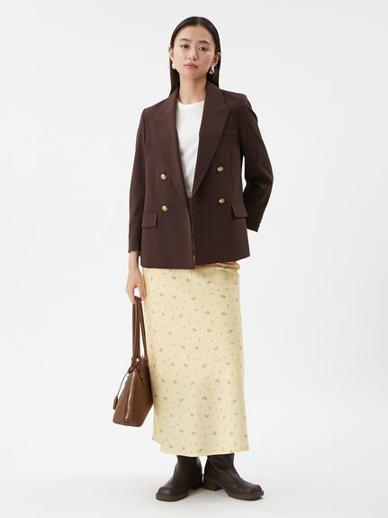 Mila Owen｜金釦ダブルブレストブレザー | Rakuten Fashion(楽天