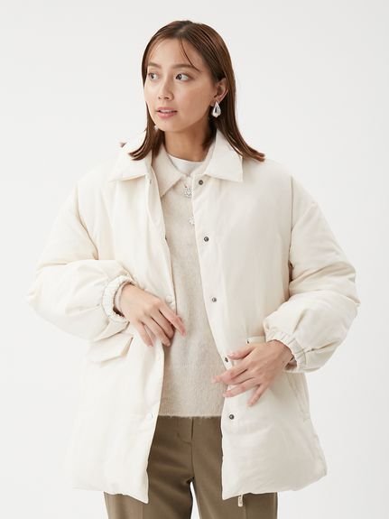 Mila Owen｜フレンチダウンテントシルエットジャケット | Rakuten