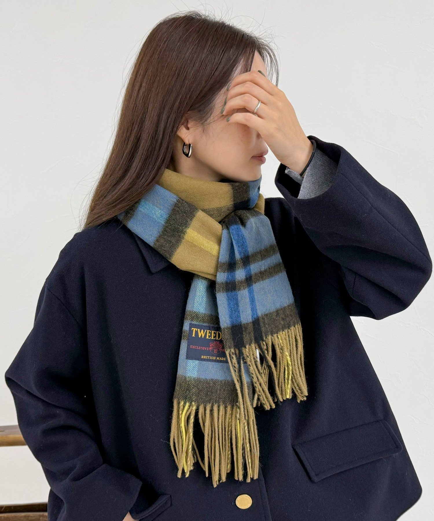 FREDY & GLOSTER｜【TWEED MILL/ツイードミル】ウールチェックストール