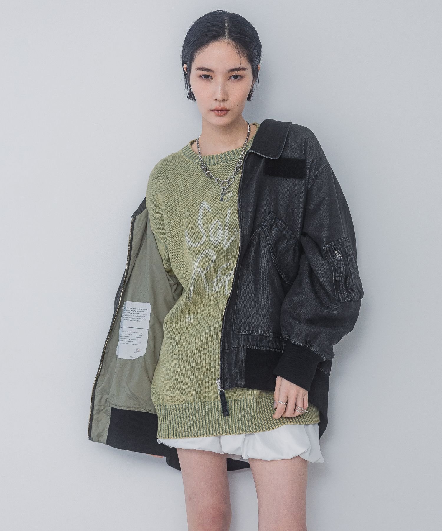 JEANASIS｜リバーシブルフライトジャケット | Rakuten Fashion(楽天