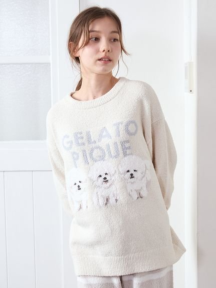 gelato pique｜モチーフジャガードプルオーバー | Rakuten Fashion
