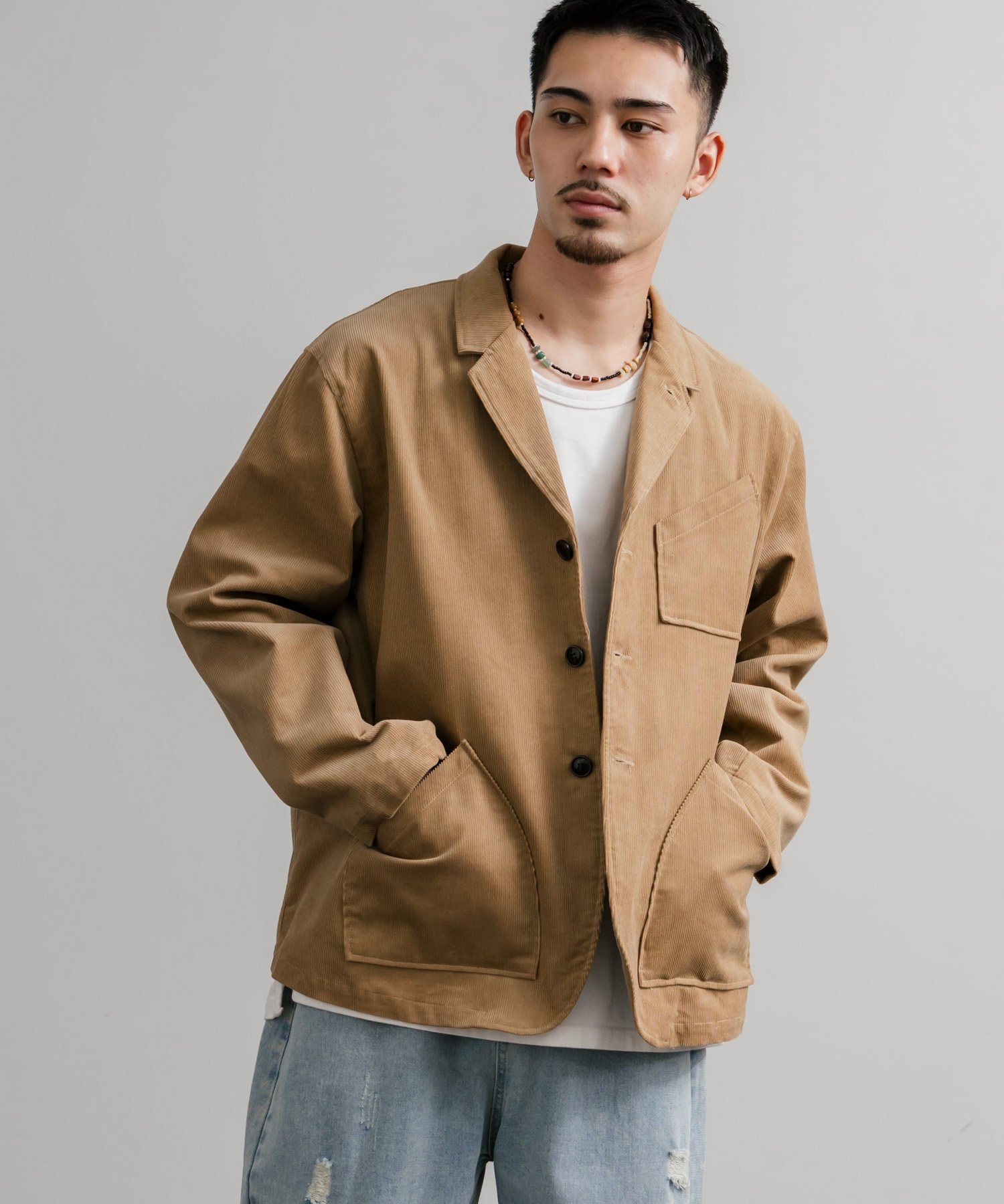 Rocky Monroe｜Upscape Audience 14WALEコーデュロイ マンチェスター