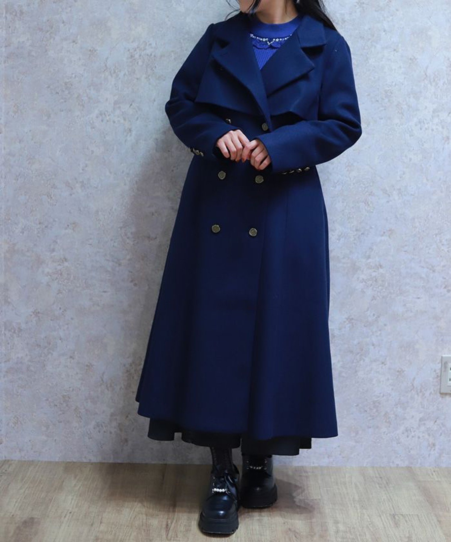 axes femme｜2WAYカラーロングコート | Rakuten Fashion(楽天