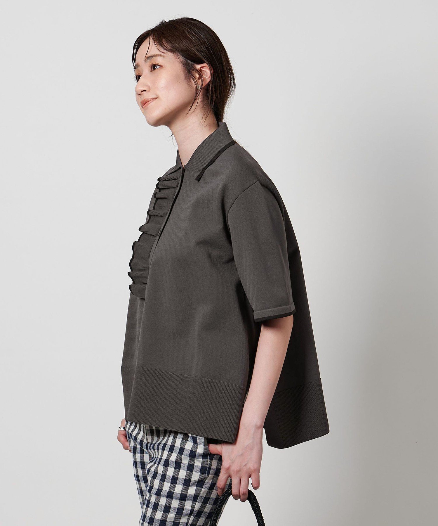 UNITED ARROWS LTD. OUTLET｜ミニマルフリル ニット 5SL | Rakuten