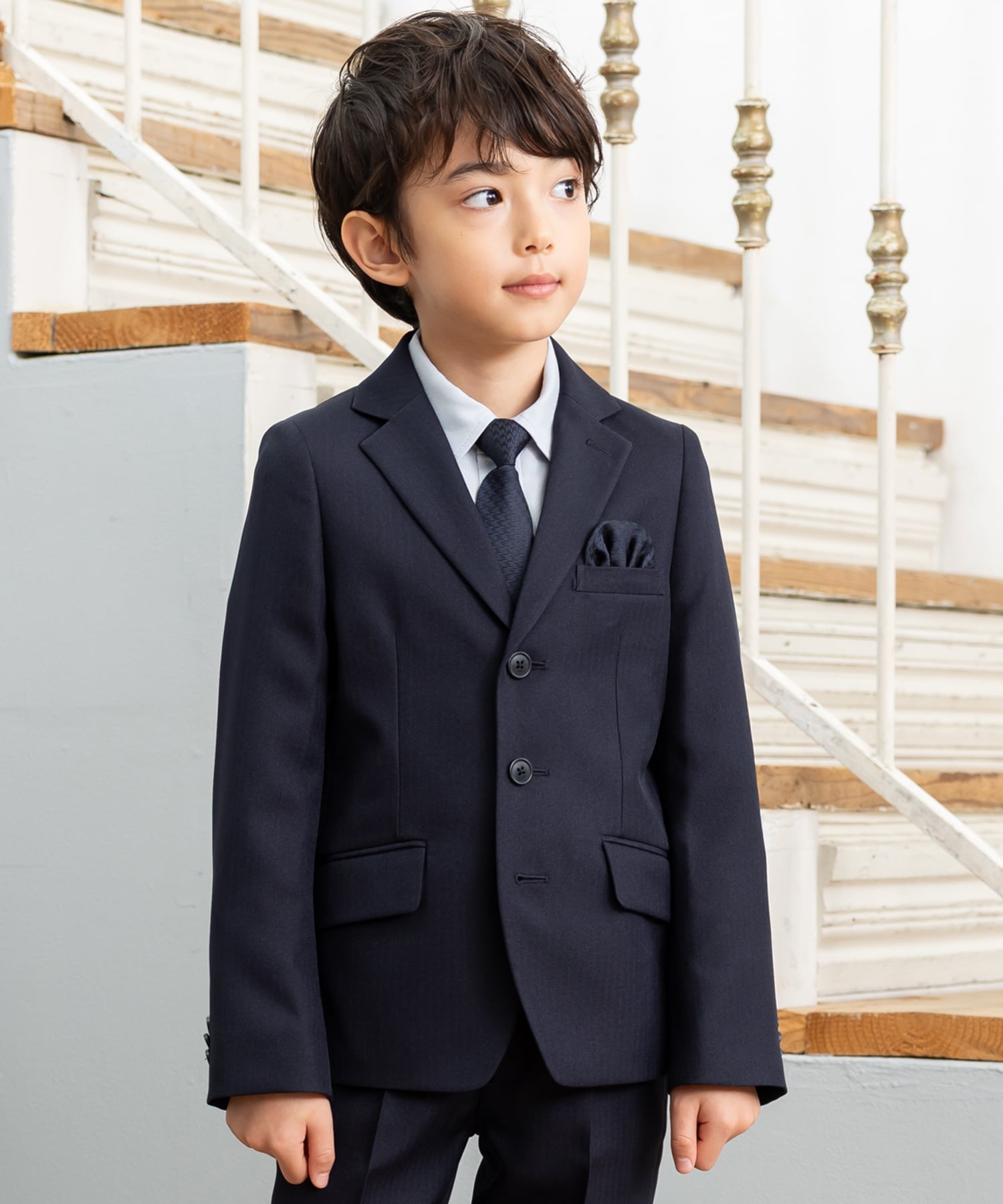 ROBE｜フォーマルスーツ 入学式 卒園式 5点セット キッズスーツ