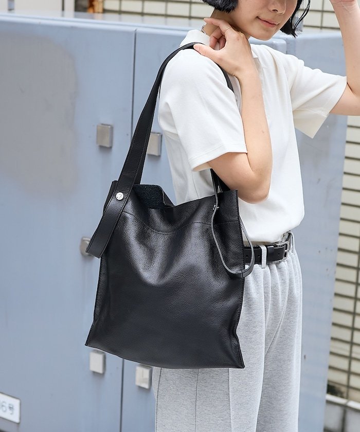 FREAK'S STORE｜BEAURE/別注 カウレザー 2WAY A4トート 【レザーバッグ