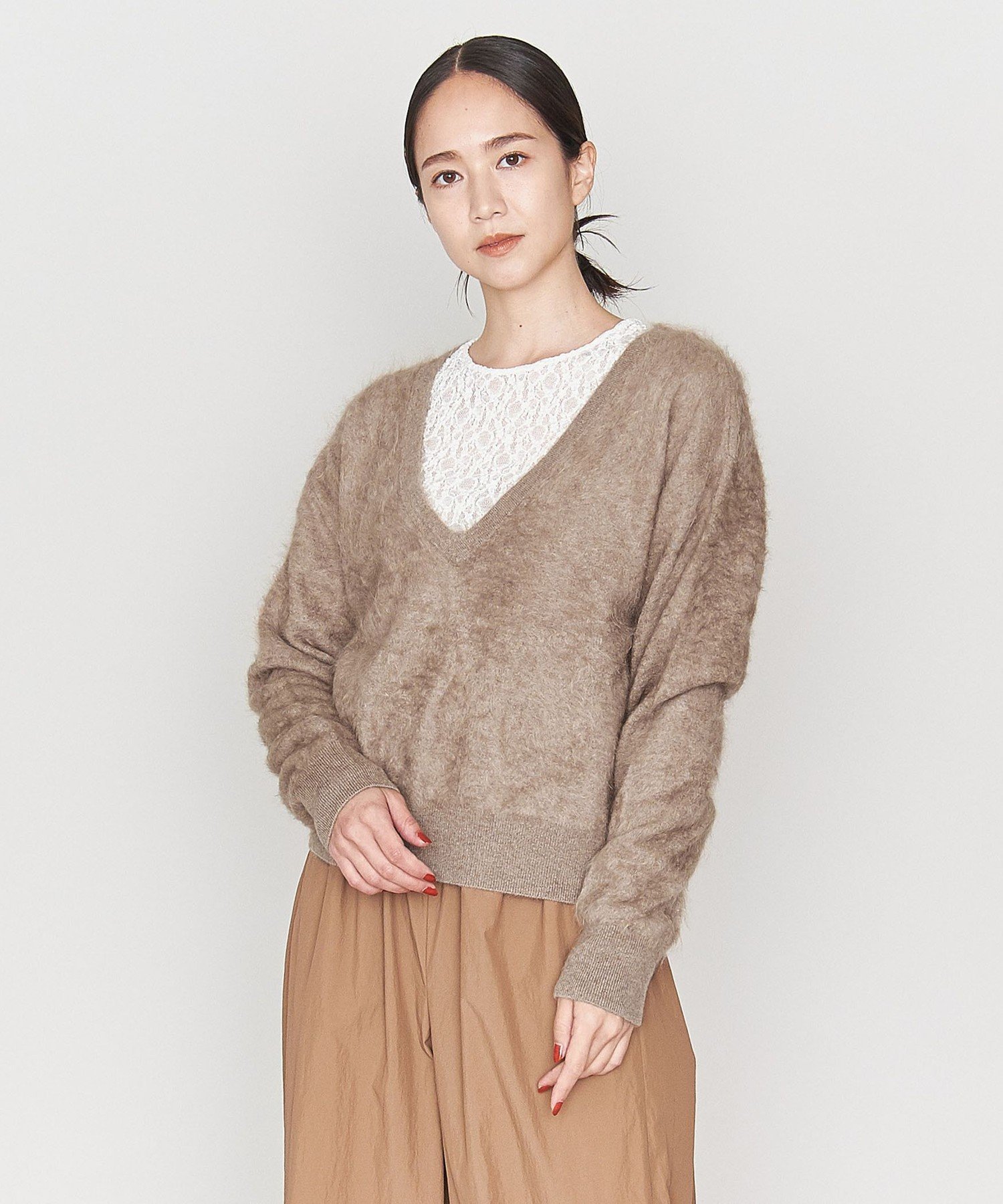楽天市場】ファー（素材（生地・毛糸）カシミヤ）（ニット・セーター