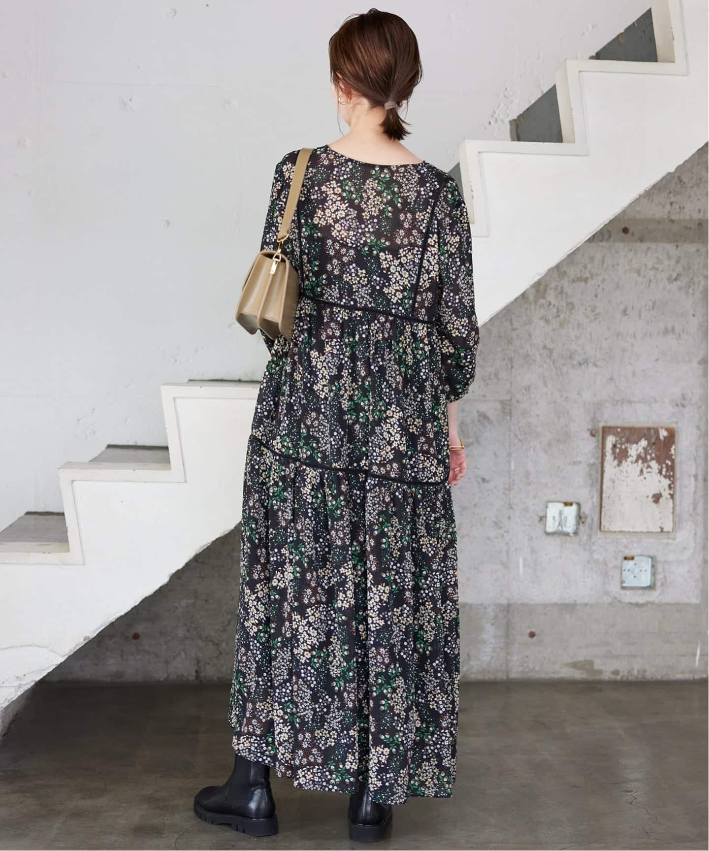 SLOBE IENA｜《WEB限定/追加》FLOWER PRINT ワンピース | Rakuten