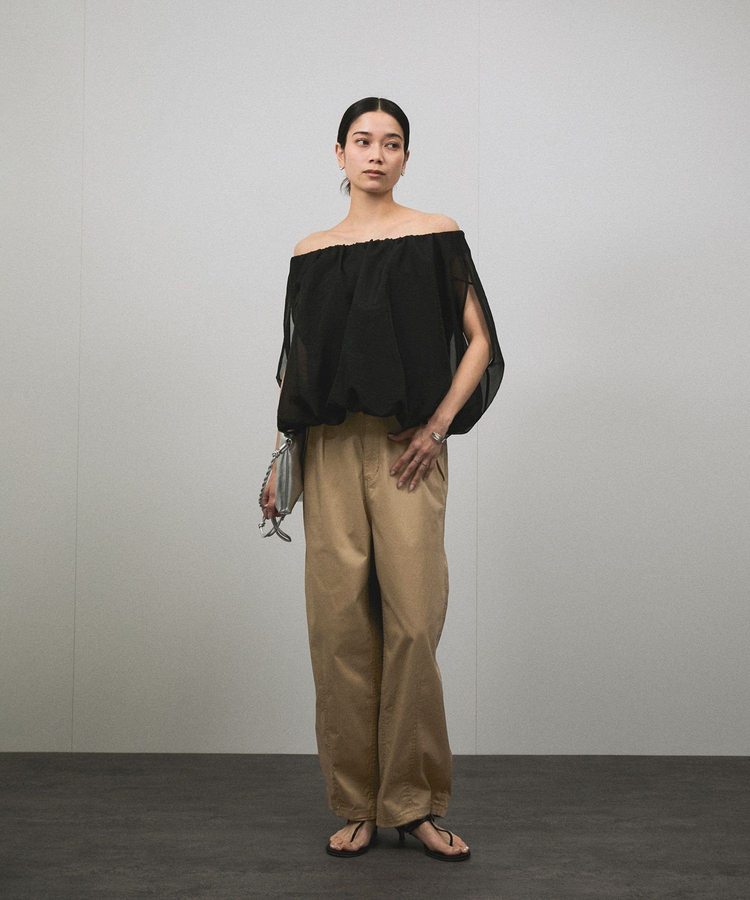 SALON adam et rope'｜【WEB限定】2WAYミリタリータックカーゴパンツ