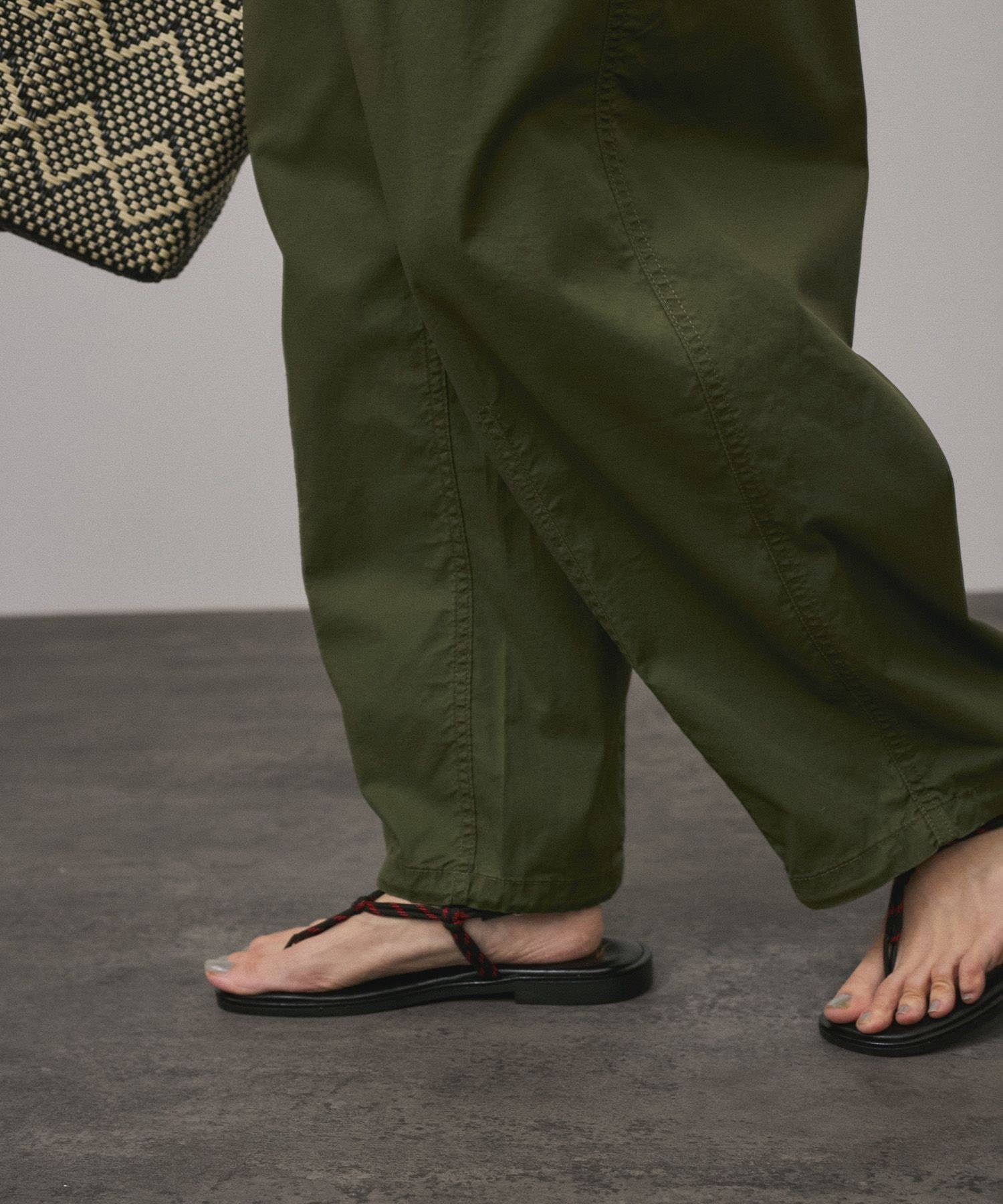 SALON adam et rope'｜【WEB限定】2WAYミリタリータックカーゴパンツ