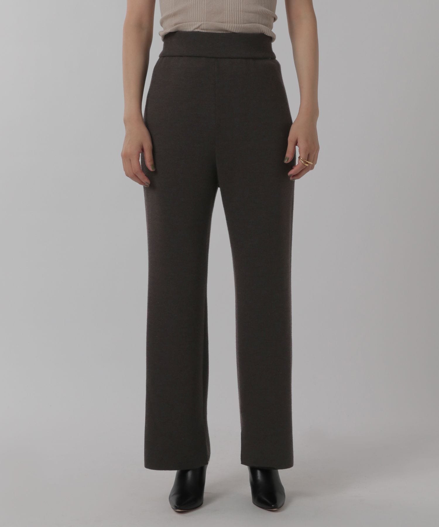 Chaos｜◇金子綾さんYouTube紹介◇ シエラウールニットパンツ