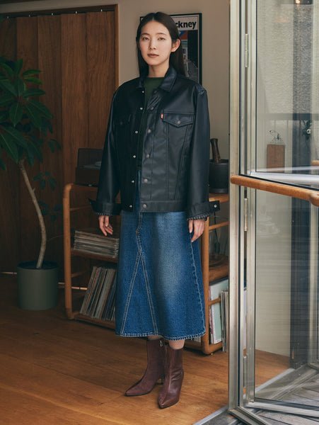 Levi's｜JAPAN LIMITED LEATHER TRUCKER JACKET | Rakuten Fashion