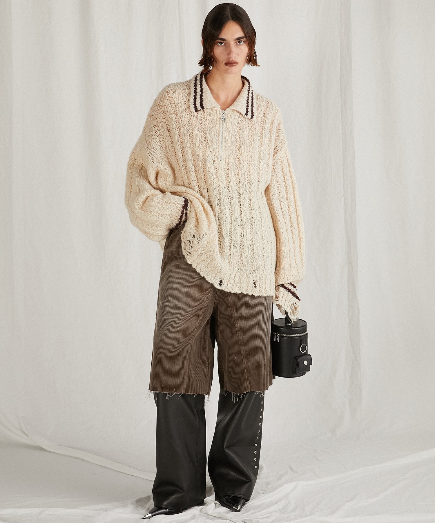 PRANK PROJECT｜ポロネックニット/Polo Neck Knit | Rakuten Fashion