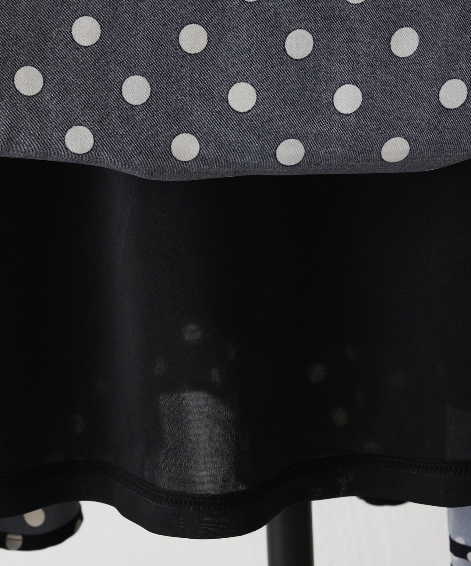 BEARDSLEY｜ドットパッチワークロングスカート | Rakuten Fashion(楽天