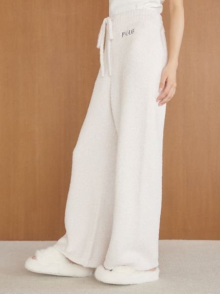 gelato pique｜メランジロゴ刺繍ロングパンツ | Rakuten Fashion(楽天